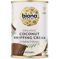 Biona Coconut Whipping Cream - 400ml