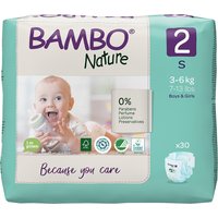 Bambo Nature Disposable Nappies - Mini - Size 2 - Pack of 30
