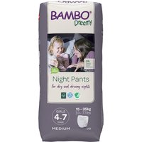 Bambo Nature Girls Dreamy Night Pants - 4-7 - Pack of 10