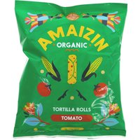 Amaizin Organic Tomato Corn Rolls - 100g