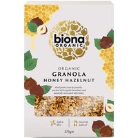 Biona Organic Honey Hazelnut Granola - 375g