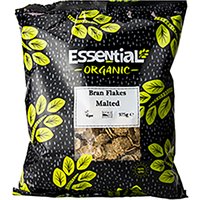 Essential Trading Organic Malted Bran Flakes - 375g