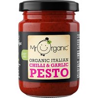 Mr Organic Chilli & Garlic Pesto - 130g