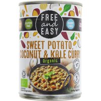 Free & Easy Sweet Potato Kale & Coconut Curry - 400g