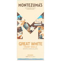 Montezumas Great White Creamy White Chocolate Bar - 90g