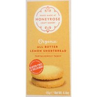 Honeyrose All Butter Lemon Shortbread - 125g