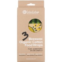 WaxWrap Reusable Organic Cotton Food Wrap - Pack of 3