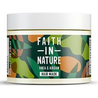 Faith in Nature Shea & Argan Nourishing Hair Mask - 300ml at Natural Collection Faith in Nature Shea & Argan Nourishing Hair Mask - 300ml.