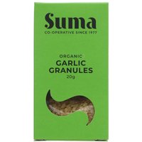 Suma Organic Garlic Granules - 20g