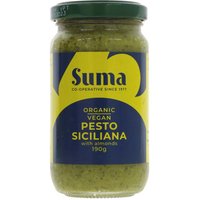 Suma Vegan Organic Pesto Siciliano - 190g