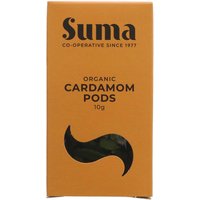 Suma Organic Green Cardamom Pods - 10g