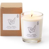 Amnesty Hand Poured Scented Votive Candle - Love & Peace
