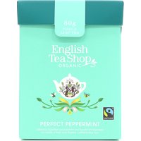 English Tea Shop Organic & Fairtrade Premium Whole Leaf Perfect Peppermint Tea - 80g