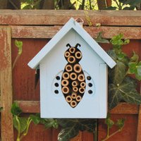 Blue Silhoutte Bee Home