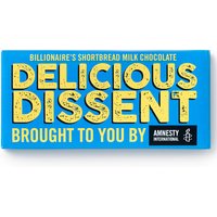 Amnesty Delicious Dissent Billionaire's Shortbread Milk Chocolate - 100g