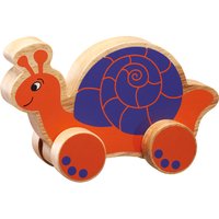 Lanka Kade Wooden Snail Push Along Toy