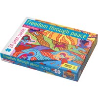 Amnesty 'Freedom Through Peace' Jigsaw Puzzle by Sally Morgan - 24 Piece