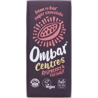 Ombar Chocolate Bar with Raspberry & Coconut Centre - 70g