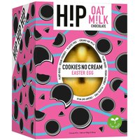 HiP Cookies No Cream Chocolate Easter Egg - 160g at Natural Collection HiP Cookies No Cream Chocolate Easter Egg - 160g.