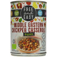 Free & Easy Organic Middle Eastern Chickpea Casserole - 400g