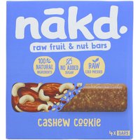 Nakd Cashew Cookie Bar - Pack of 4