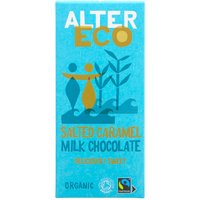 Altereco Organic Salted Caramel Milk Chocolate - 100g