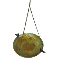 Recycled Brass Hanging Bird Table