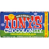Tony's Chocolonely Ben & Jerry's Dark Milk Brownie - 180g