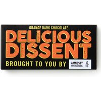 Amnesty Delicious Dissent Orange Dark Chocolate - 100g