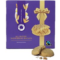 Traidcraft All Butter Shortbread Biscuits Gift Box - 200g