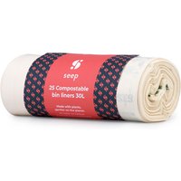 Seep Medium Compostable Bin Liners - 30L - 25 bags