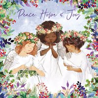 Transform Trade Gathered Angels Charity Christmas Cards - Pack of 10