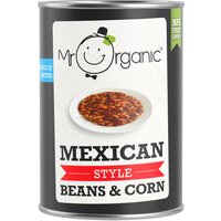 Mr Organic Mexican Style Beans & Corn - 400g