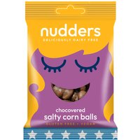 Nudders Dairy Free Chocovered Salty Corn Balls - 55g