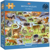 British Wildlife Jigsaw Puzzle - 500 Piece