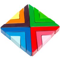 Fair Trade Wooden Rainbow Play Set