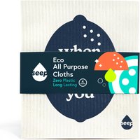 Seep Sponge Cloths - Pack of 4 at Natural Collection Seep Sponge Cloths - Pack of 4.