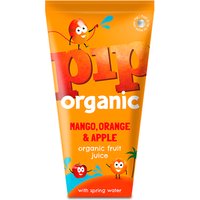 Pip Organic Mango Orange & Apple Juice - 4x 180ml at Natural Collection Pip Organic Mango Orange & Apple Juice - 4x 180ml.