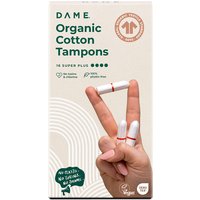 Natural Collection Enjoy a 20% Discount on DAME Super Plus Organic Cotton Tampons 16 Pack