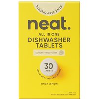 neat. All in One Dishwasher Tablets - Lemon - 30 Tabs at Natural Collection neat. All in One Dishwasher Tablets - Lemon - 30 Tabs.