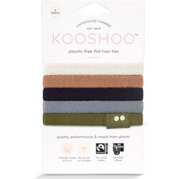 Kooshoo Plastic Free Hair Ties - Classics - Pack of 5