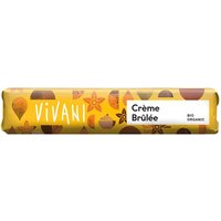 Vivani Organic Milk Chocolate Creme Brulee - 40g