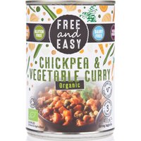 Free & Easy Chick Pea & Vegetable Curry 400g