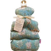 Handmade Cotton Lavender Wheat Bottle - William Morris Honeysuckle Seaspray