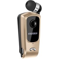 Fineblue F920 Mini Wireless Bluetooth neck clip telescopische type business Oortelefoon Trilalarm Dragen Stereo Sport Auriculares