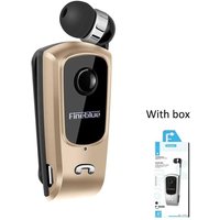 Fineblue F920 Mini Wireless Bluetooth neck clip telescopische type business Oortelefoon Trilalarm Dragen Stereo Sport Auriculares