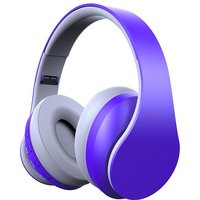 Stereo hörlurar bluetooth brusreducerande stora hörlurar trådlösa gamer hörlurar hopfällbara headset med mikrofon sportmusik hörlurar