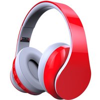 Stereo hörlurar bluetooth brusreducerande stora hörlurar trådlösa gamer hörlurar hopfällbara headset med mikrofon sportmusik hörlurar