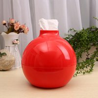 Ronde Pompen Papieren Tissue Doos Houder Tissue Opslag Case Voor Thuis Woonkamer Slaapkamer Auto Kantoor Decoratie