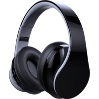 Stereo hörlurar bluetooth brusreducerande stora hörlurar trådlösa gamer hörlurar hopfällbara headset med mikrofon sportmusik hörlurar